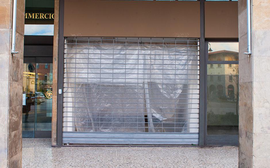 rideaux électriques pour magasin Seugy
